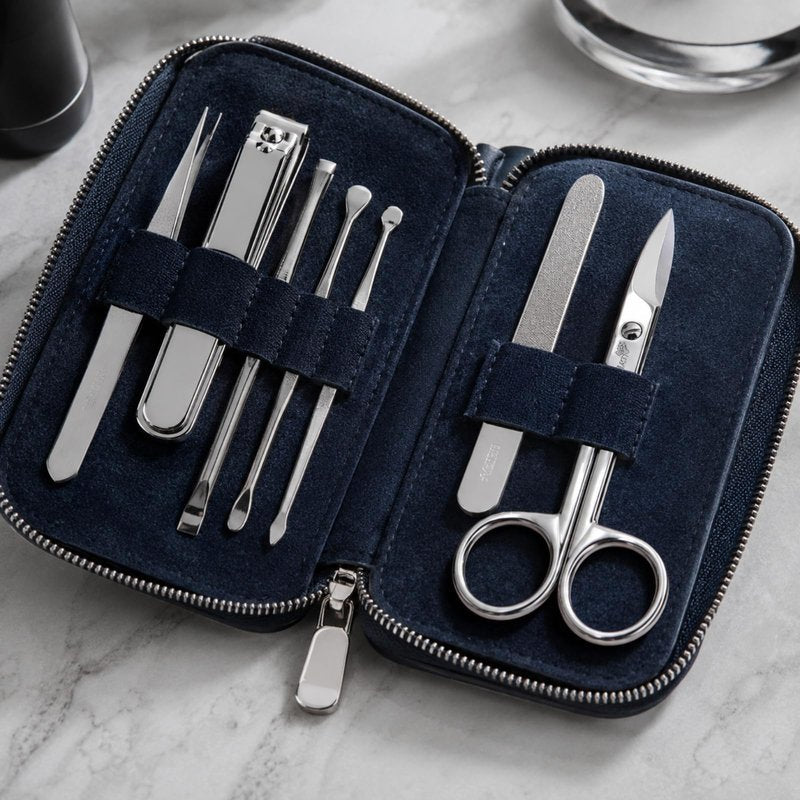 Erbe Large Heavy Duty Nail Scissors - German Toe Nail Cutter by Solingen, Germany - Premium Stainless Steel Toenail Scissors for Men - Durable, Precise, and Perfect for Tough Nails