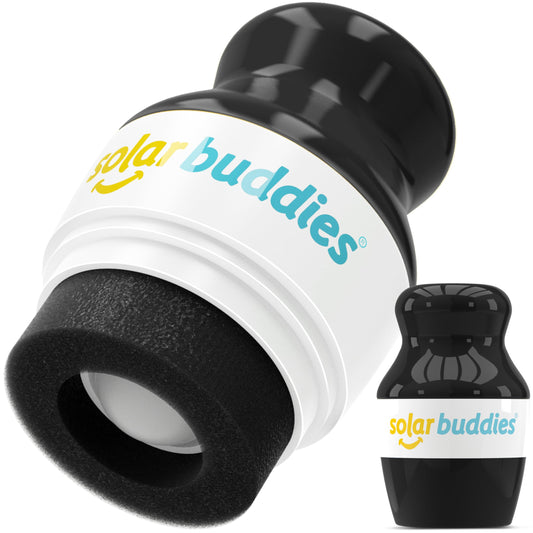 Solar Buddies Sunscreen Applicator – Green– Refillable Roll-on Sponge for Sunscreens & Lotions – For Kids, Adults & Families – Holds 3.4Fl Oz – Perfect for Travel