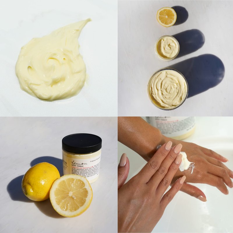 C.O. Bigelow Lemon Body Cream, Lotion for Dry Skin with Shea Butter & Lemon Extract, Moisturizing Body Lotion and Hand Treatment, 32 oz