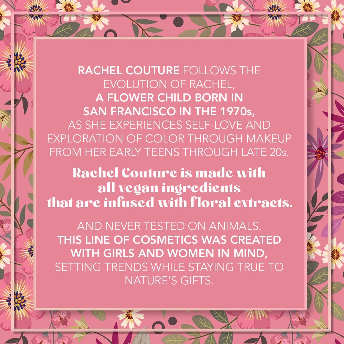 Rachel Couture Eyeshadow Palette with Natural Ingredients & Pure Pigments | Vegan & Cruelty-Free | Infused with Natural Botanical Extracts – 30 Colors - Matte About You