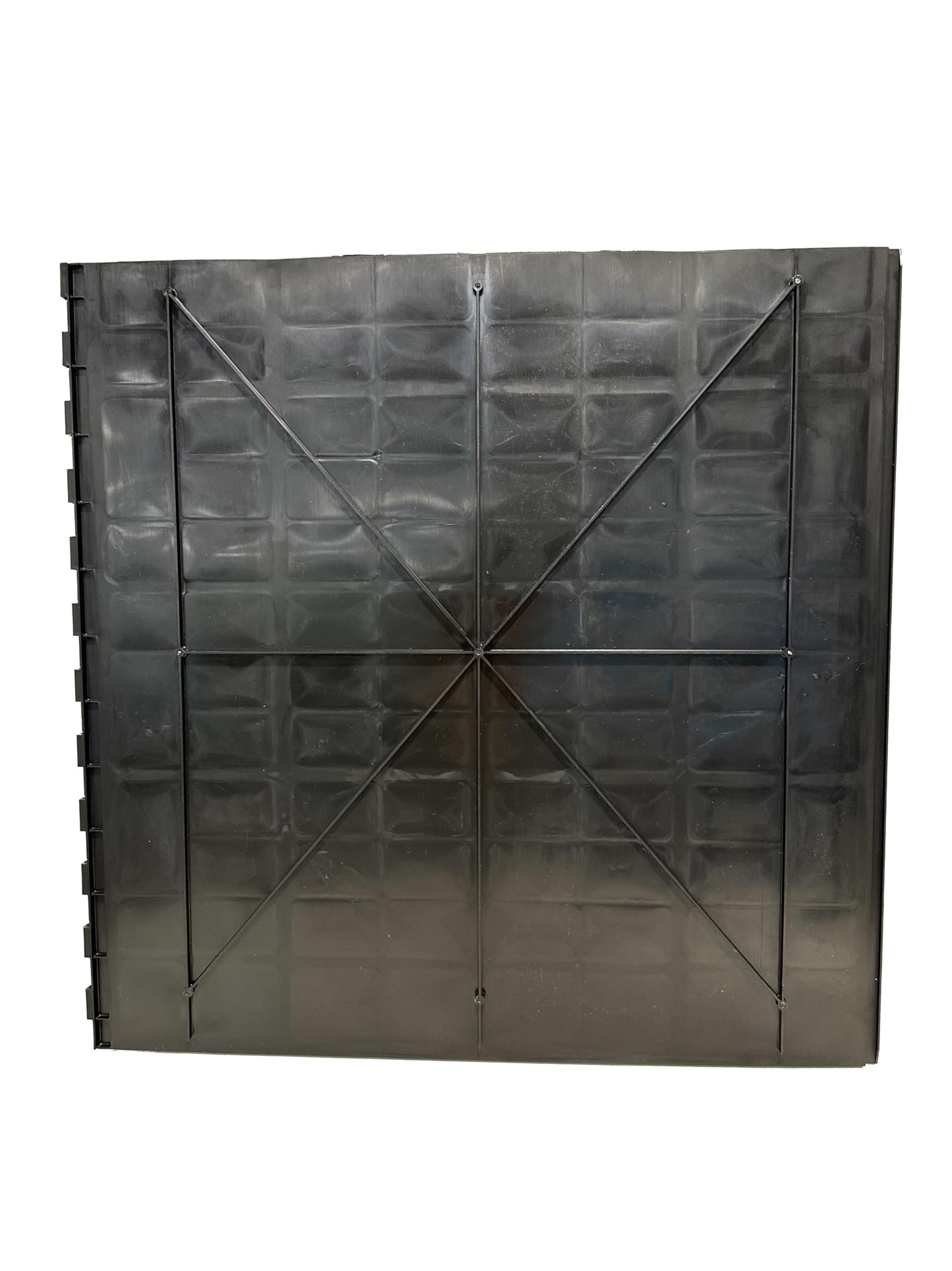 DeepRoot Tree Root Barrier, Tree Circle Weed Barrier, Root Shield for Sidewalks, Driveways, & Patios, 24” Depth, 24" Width, 10 Panels per Pack, 20 Linear Feet Total, Black