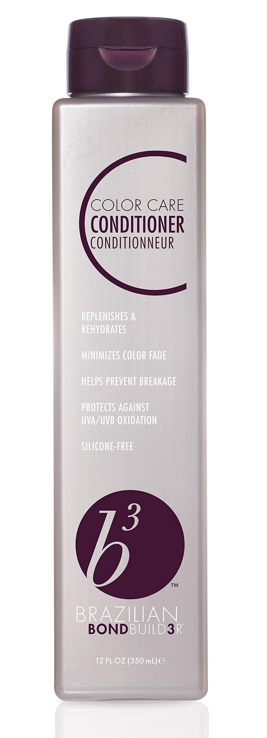 B3 Braziilian Bondbuilder Color Care Conditioner for Color Treated, Bleached and Damaged Hair; Protects Vibrancy, Repairs, Adds Moisture & Shine