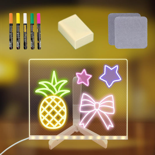 Acrylic Thank You Gifts with Led Note Board Christmas