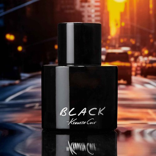 Kenneth Cole Black Eau de Toilette Body Spray Cologne for Men, 3.4 Fl. Oz.