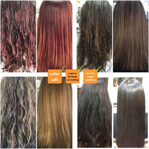 Brazilian Keratin Treatment Triple Bundle Hair Straightening Kerazon Buriti Liss