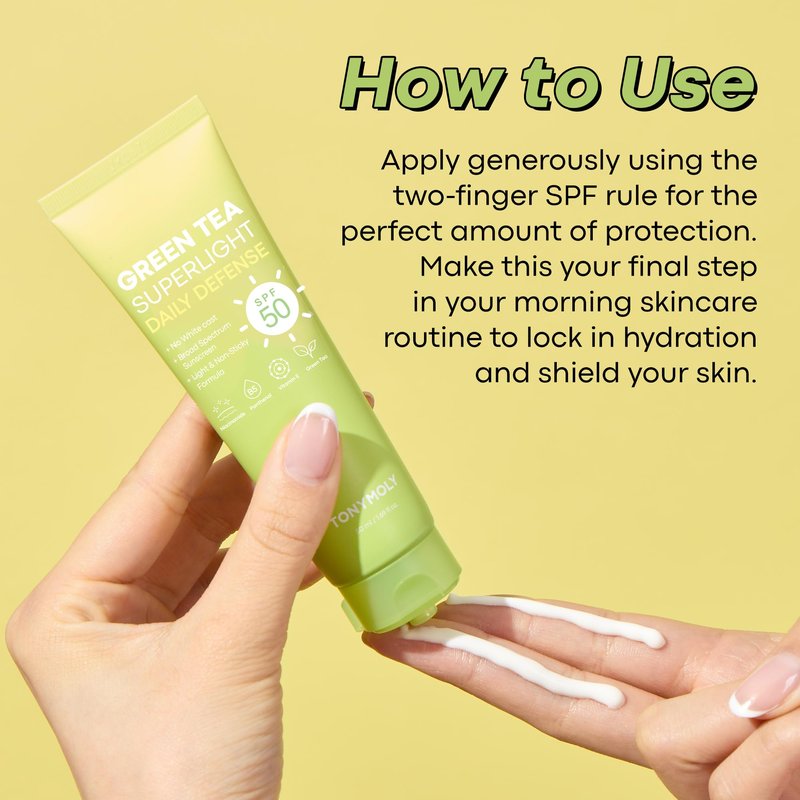 TONYMOLY Green Tea SPF 50 Sunscreen