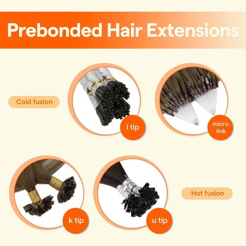 Full Shine U Tip Hair Extensions 20 Inch 50 Grams Color 18 Ash Blonde Highlighted 613 Bleach Blonde Keratin Tip Hair Extensions Human Hair Fusion Extensions Natural Remy Hair