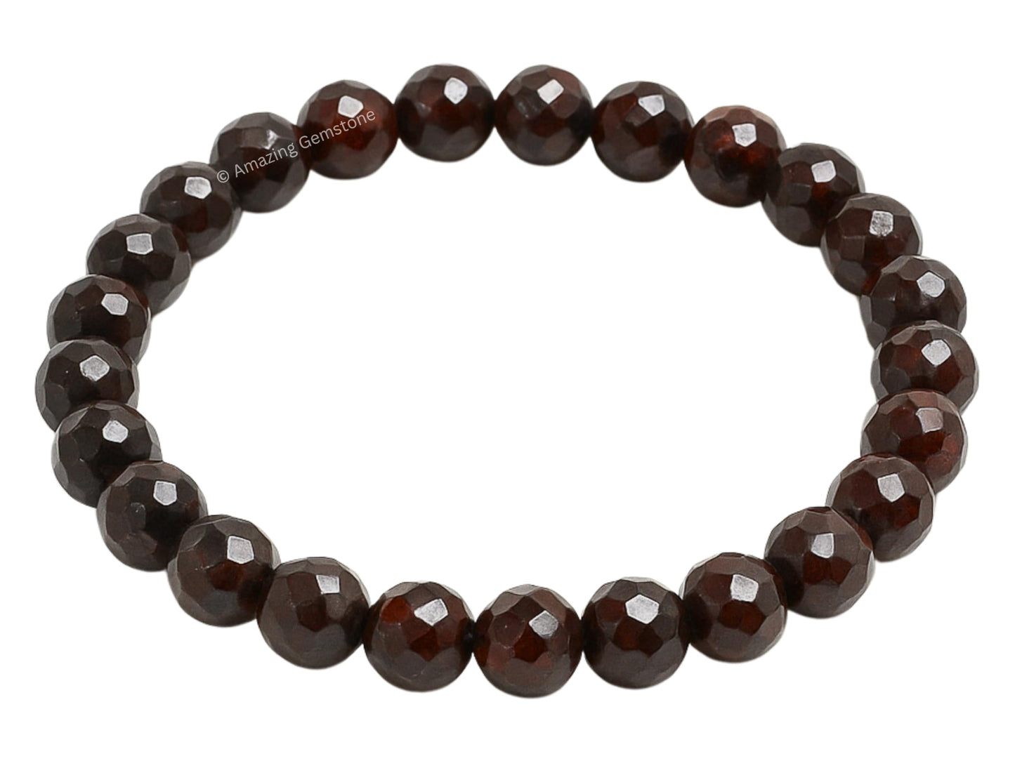 Amazing Gemstone Iron Tiger Eye Bracelet for Women - Chakra Mens Bracelet Protection Crystals and Healing Stones - Blessing Bracelet Spiritual Meditation Gift Christmas Stocking Stuffers