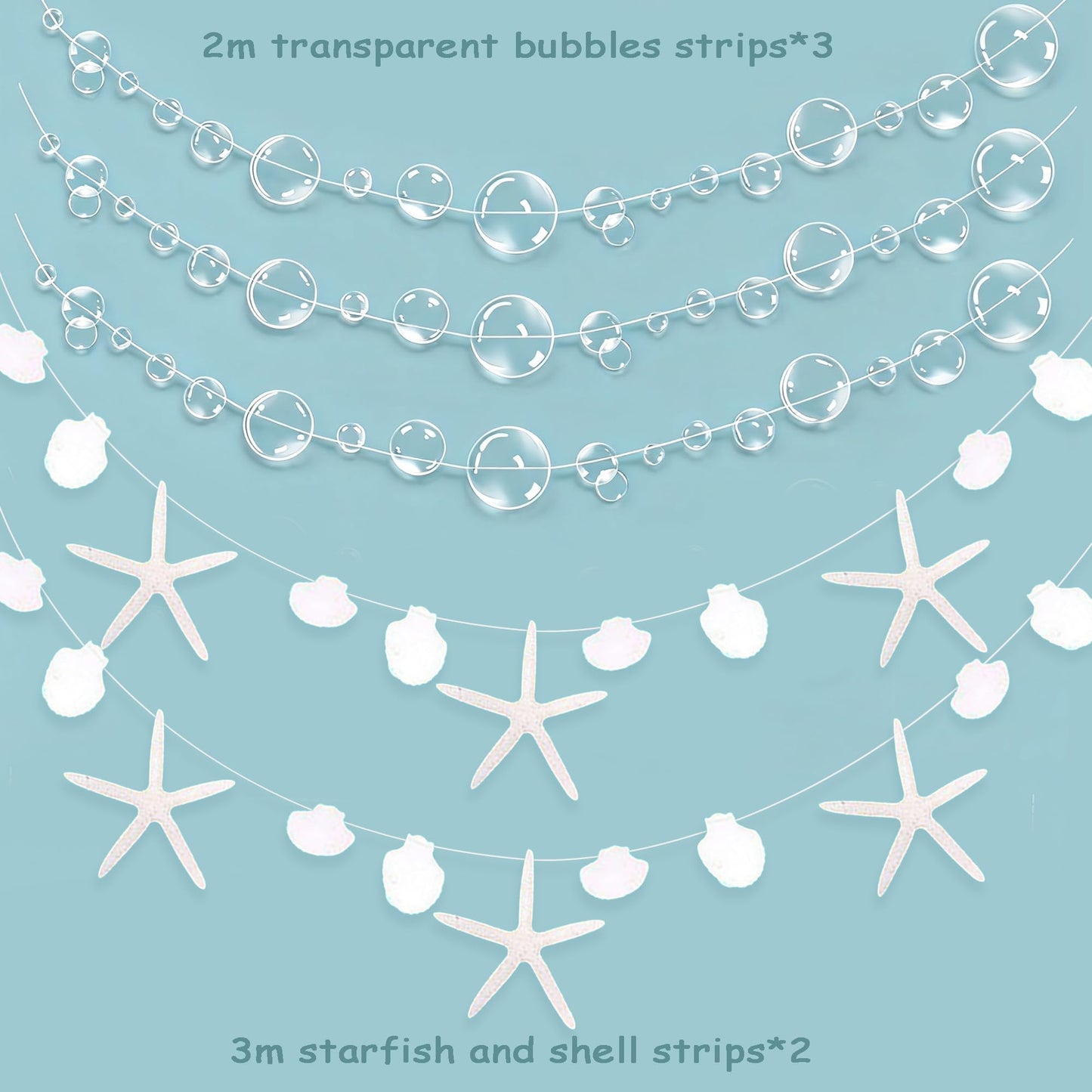 Pink Axolotl Foil Balloons Bubble Shell Starfish Banner Inflatable Axolotl Birthday Party Decorations Underwater Animal Summer Beach Themed Party Decor Favor for Baby Shower Party Decorations Supplies