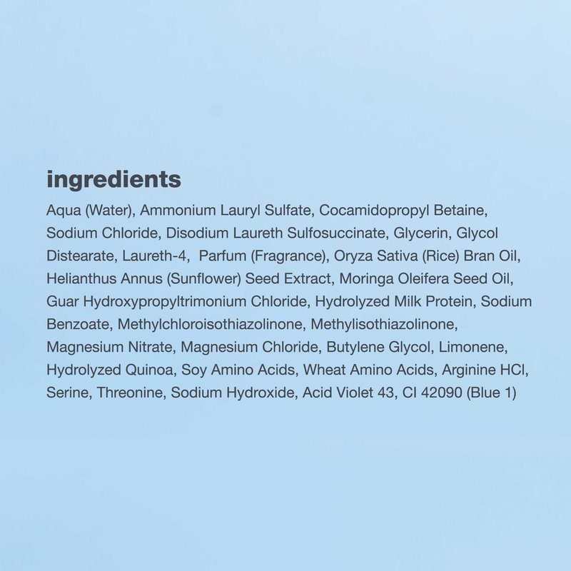 milk_shake cold brunette shampoo | toning shampoo with blue pigment to neutralize orange and red in brunette hair | strengthens, boosts shine, and extends color | SLS/SLES-free