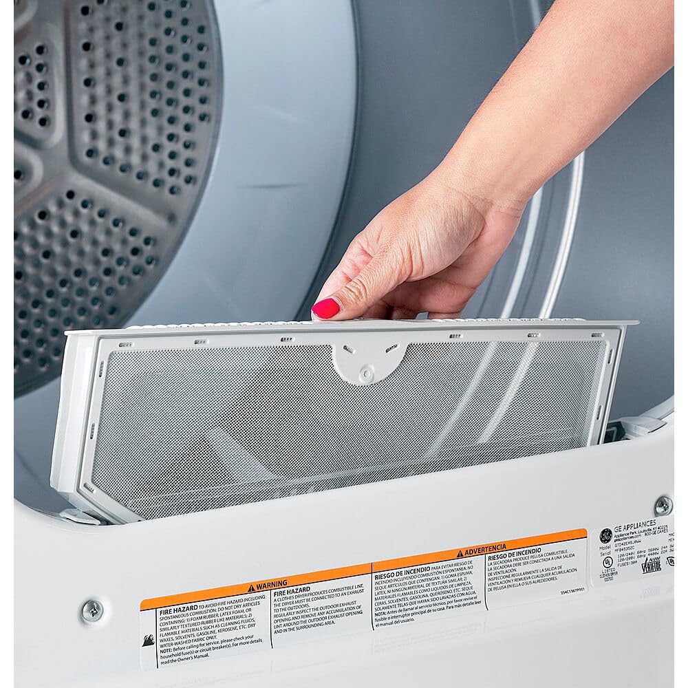 Hotpoint HTX26EASWWW 6.2 Cu. Ft. White Electric Dryer with Auto Dry
