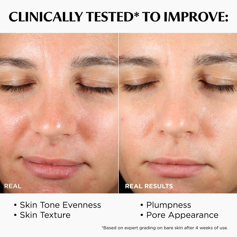 IT Cosmetics CC+ Nude Glow (Light Medium) - Medium Coverage Foundation with SPF 40 & Brightening Glow Serum, Lightweight Skin Tint, 2% Niacinamide + Hyaluronic Acid, Up to 24H Hydration - 1.08 fl oz