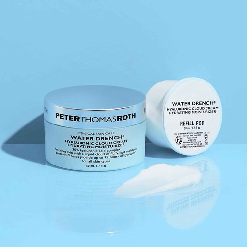 Peter Thomas Roth | Full-Size Water Drench® Hyaluronic Cloud Cream Hydrating Moisturizer and Refill Pod