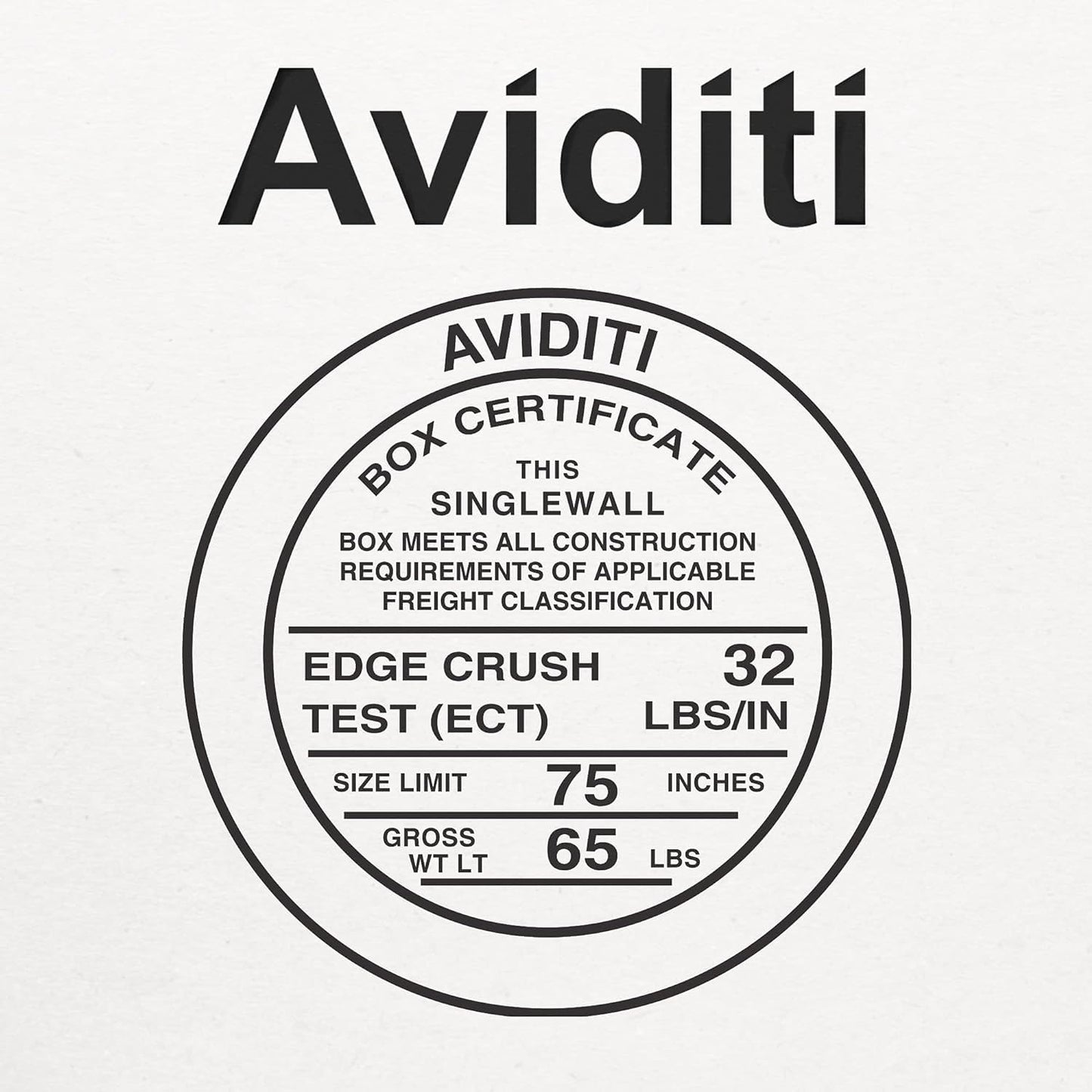 AVIDITI White Shipping Boxes 12"L x 10"W x 10"H (25 Pack) Small to Medium Mailing Box for Small Business Packaging, Mailers, Gifts & Storage
