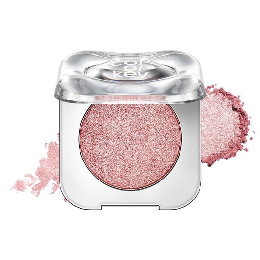COLORKEY Stardust Diamond Mono Eyeshadow, High-Pigment Single Eye Shadow with Diamond Sparkle, Long-Lasting, Waterproof, Smudge-Proof, Multi-Dimensional Shine, Enhances Eye Contour (S03)