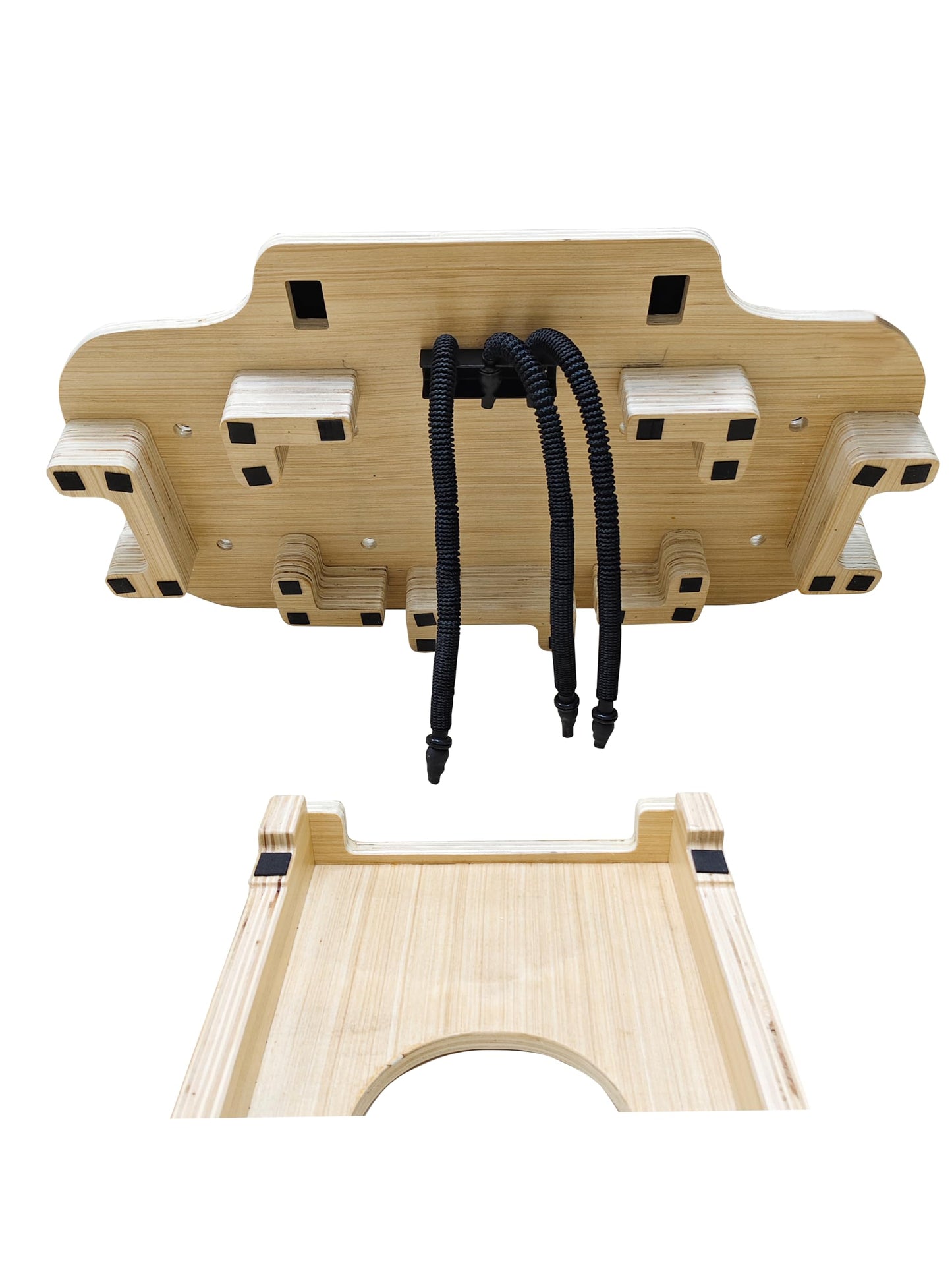 Pilates Reformer Machine Set for Full Body Workout Premium Quality Pilates Reformer with Adjustable Resistance Portable Folding-Ideal for Beginners and Advanced Users