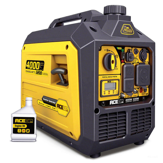 Aceup Energy 4000 Watt Inverter Generator Portable 149cc, Gas Powered Generator Quiet for Home, RV-Ready, EPA Compliant