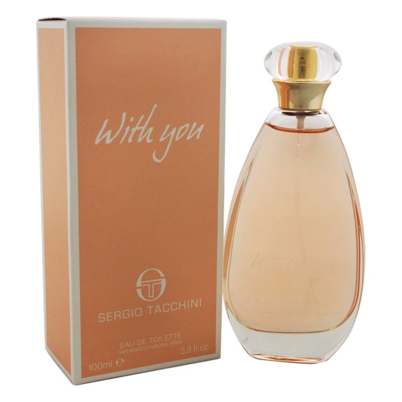 Sergio Tacchini With You Women's Eau de Toilette Spray, 3.3 Ounce