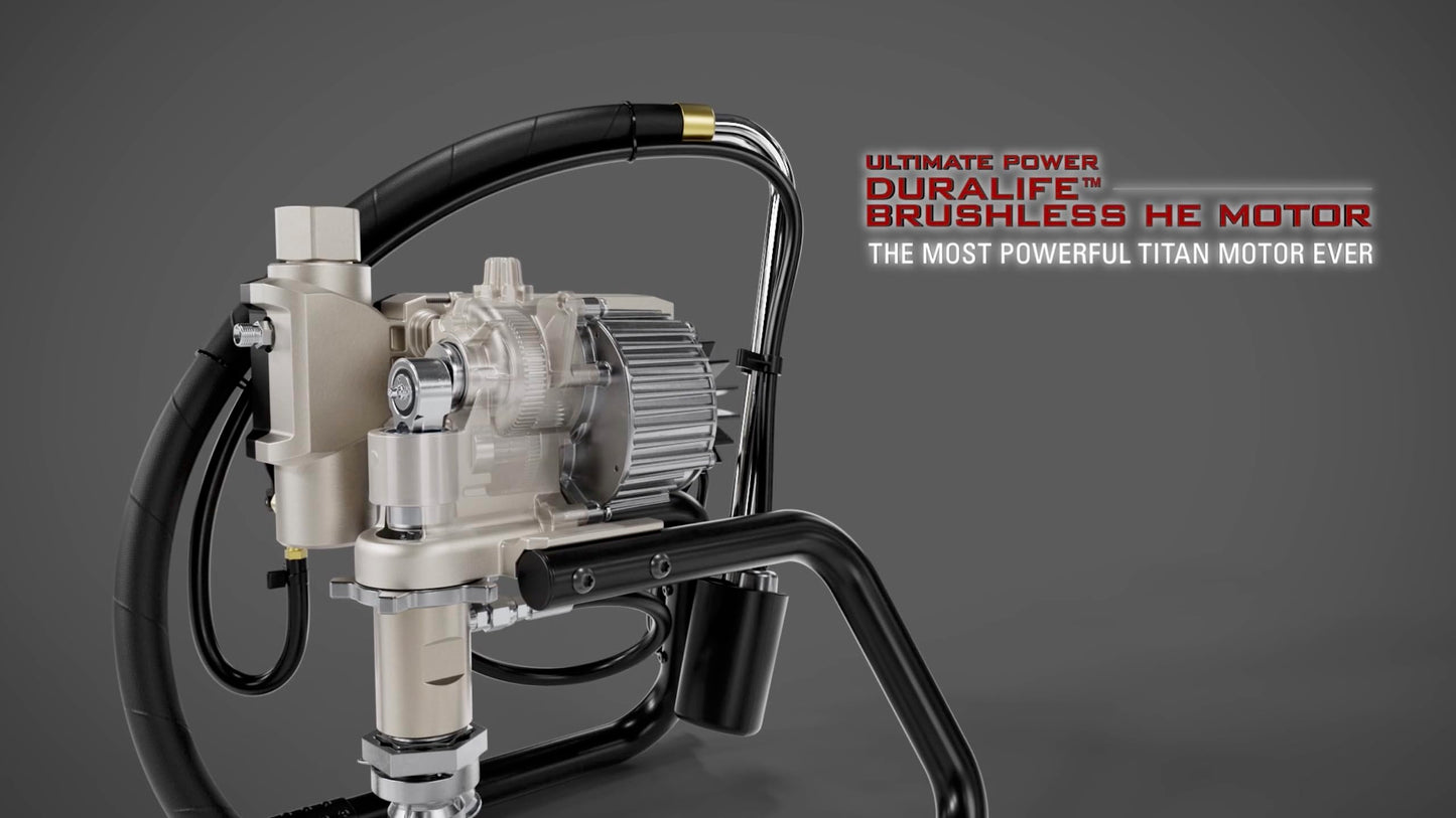 Titan Impact X 440 Electric Airless Paint Sprayer, 3300 PSI, Adaptive Pressure Control, Skid