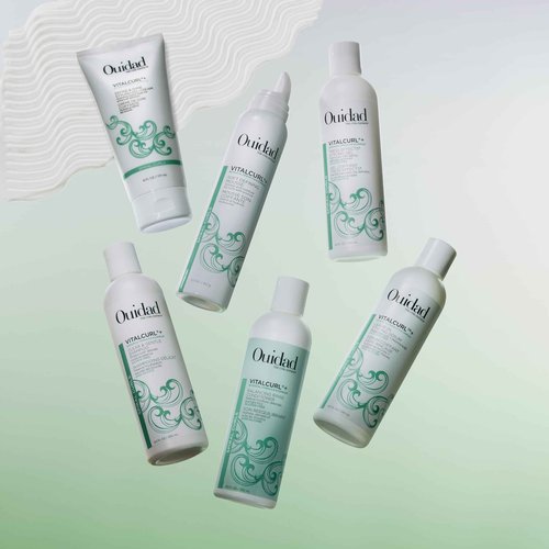 OUIDAD Vitalcurl+ Clear & Gentle Shampoo Liter Size, 33.8 oz.