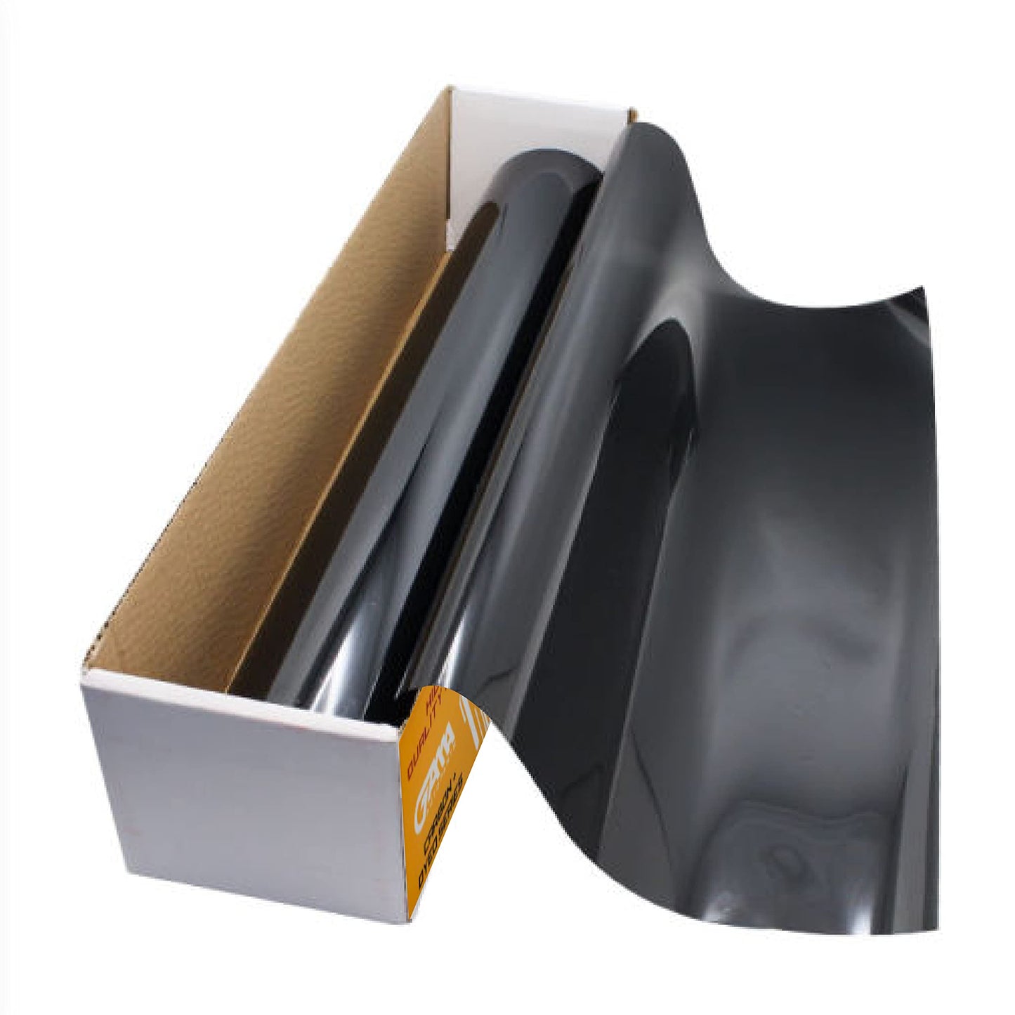 SOLARCONTROL Window Tint Car Film 2PLY 100% UV Rejection 40' X 100FT Dyed Shade Roll Universal Fit Privacy Sun Block and Scratch Resistant (5% Dark Shade)