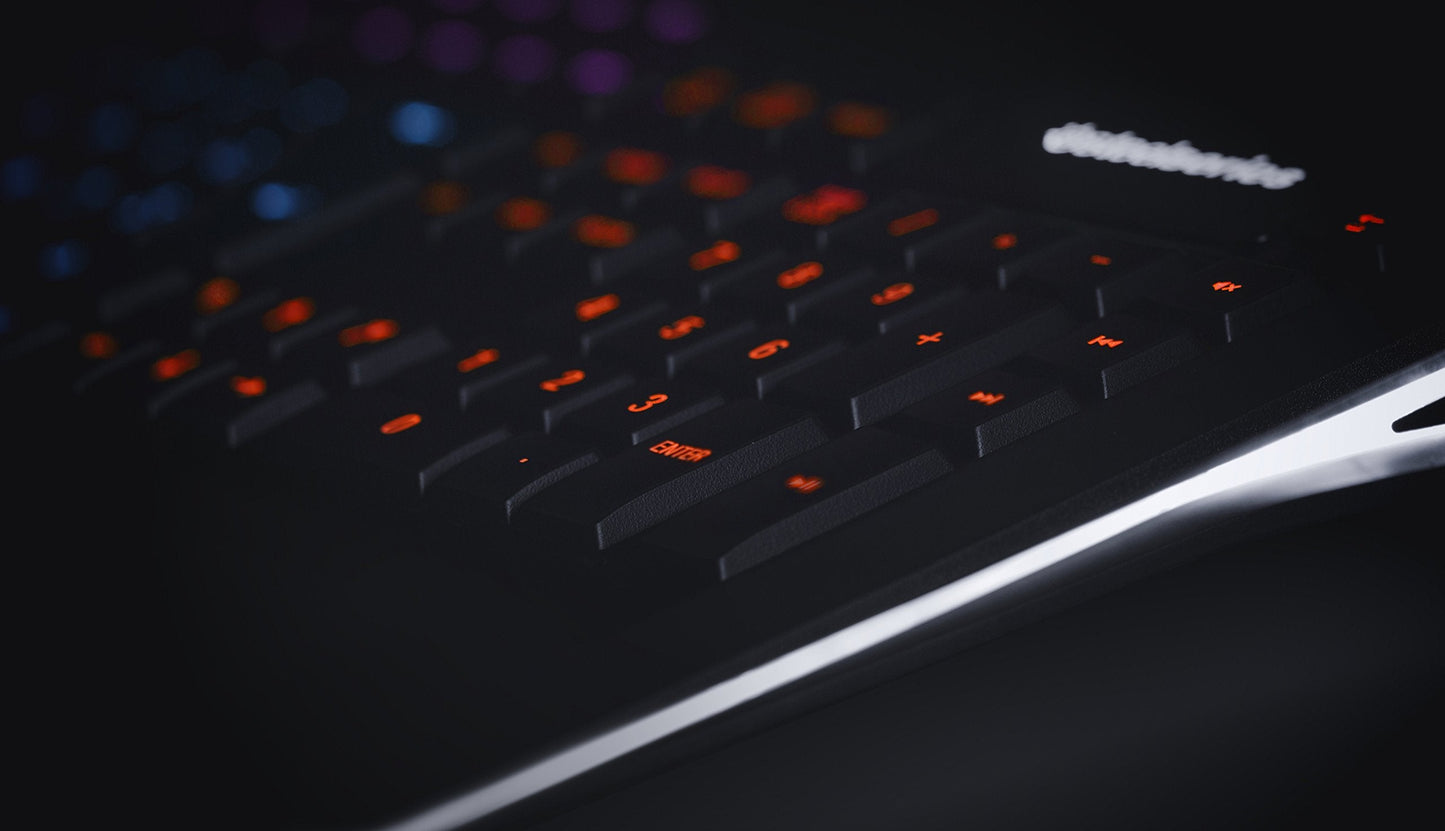 SteelSeries Apex 350 Gaming Keyboard, 5 Zone RGB LED Backlit