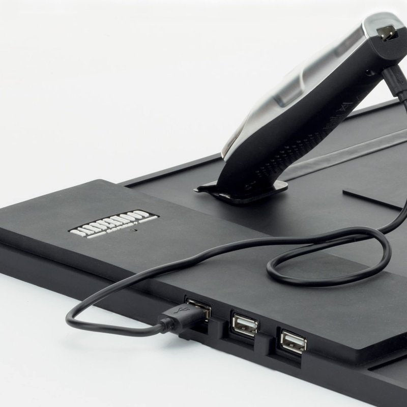 GAMMA+ 3-Port Micro USB Hub Station Charging Block for Charging Barber Tools and Devices
