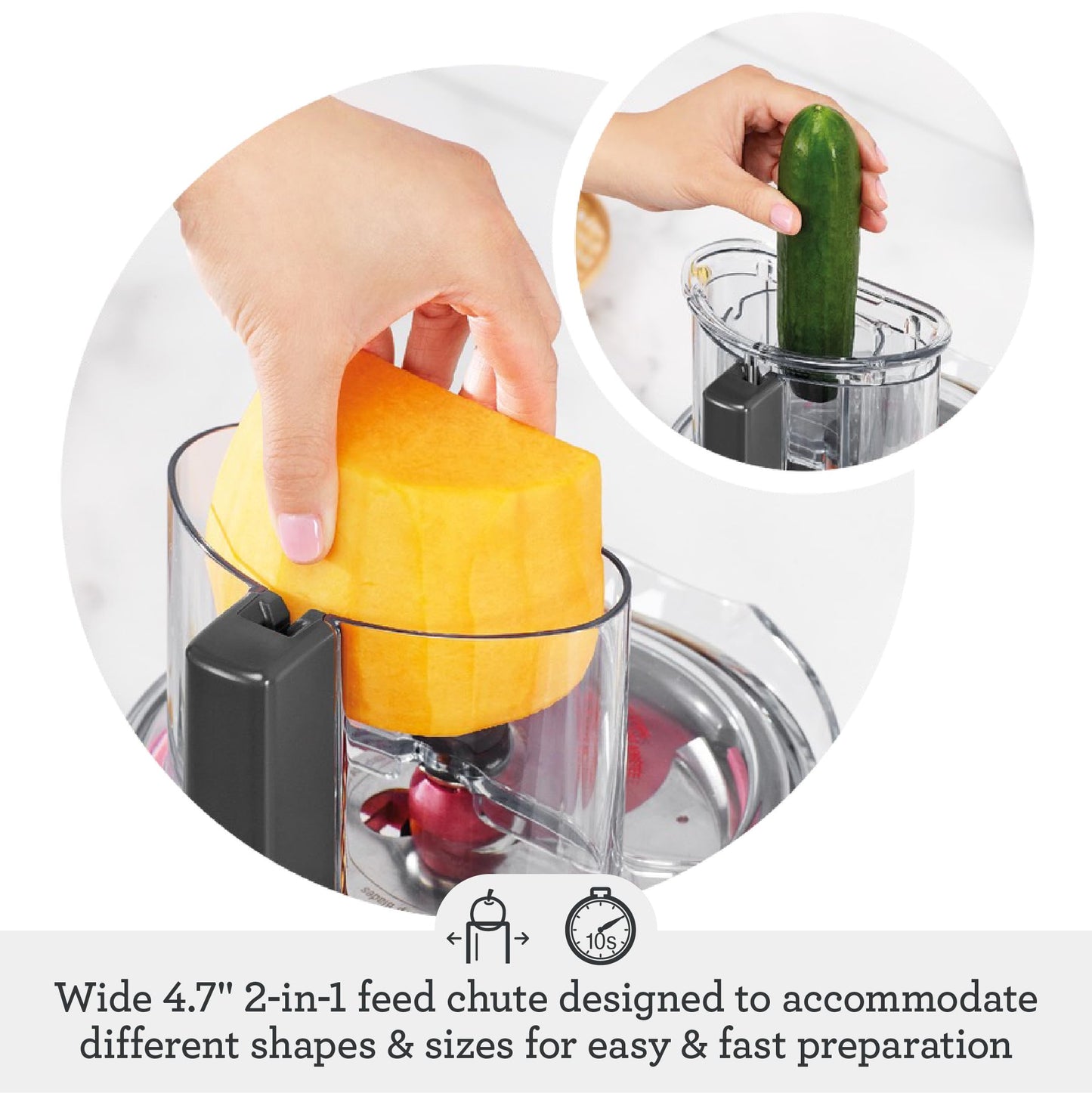 Breville BFP638 Paradice 9 Cup Food Processor and Dicer, Small, Brushed Stainless Steel