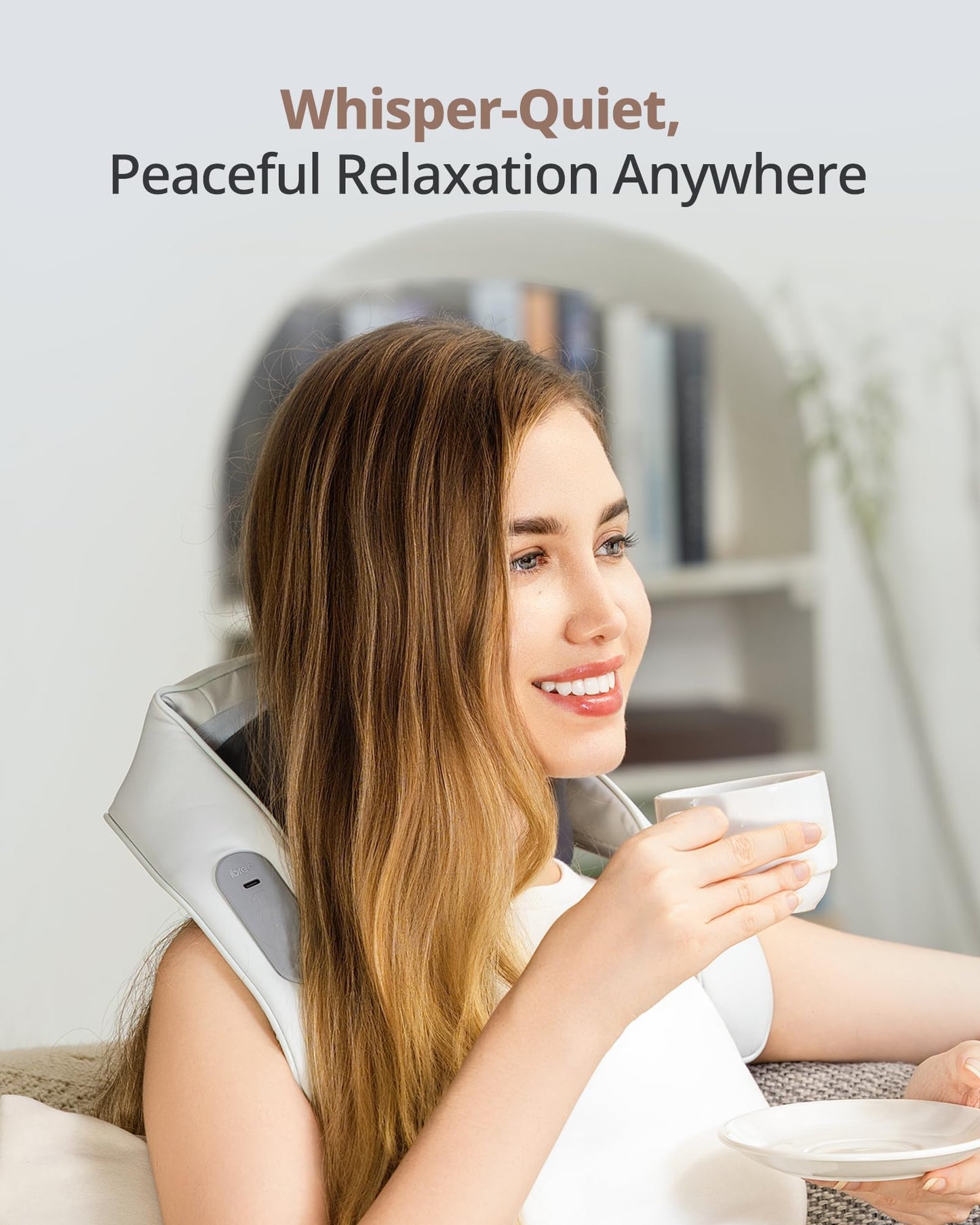 Shiatsu Neck and Back Massagers with Heat, 150 Mins Uses, 4 Modes & Adjustable Massage Head, Electric 3D Deep Tissue Kneadin for Shoulder, Leg, Muscle Soreness, Pain Relief, Relaxation for Women, Men