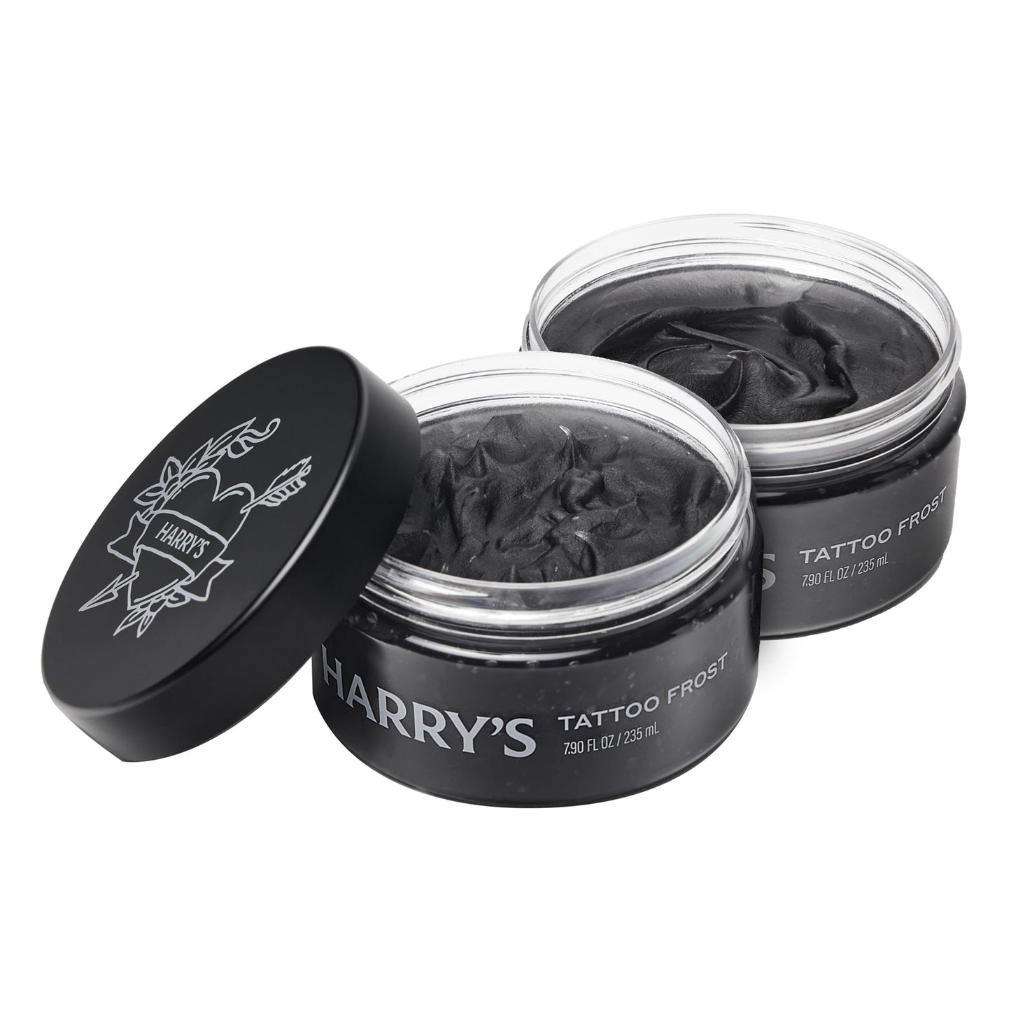 Harry’s Tattoo Frost, Tattoo Aftercare Gel for Light Hydration and Cooling Replenishment, Fragrance-Free, Non-Greasy, Petroleum-free, With Pro-Vitamin B5, Pack of 2