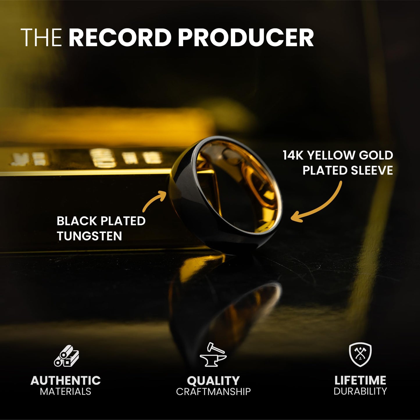Manly Bands The Record Producer - Size 5