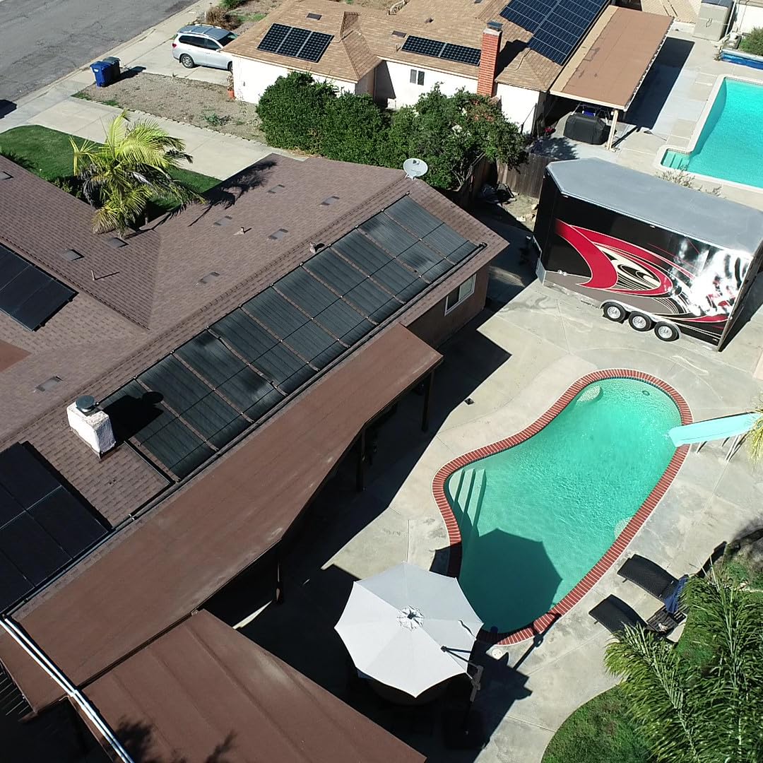 Highest Performing Design - DIY Solar Pool Heater Kit - 15-20 Year Life Expectancy (4-4x10 / 1.5" I.D. Header)
