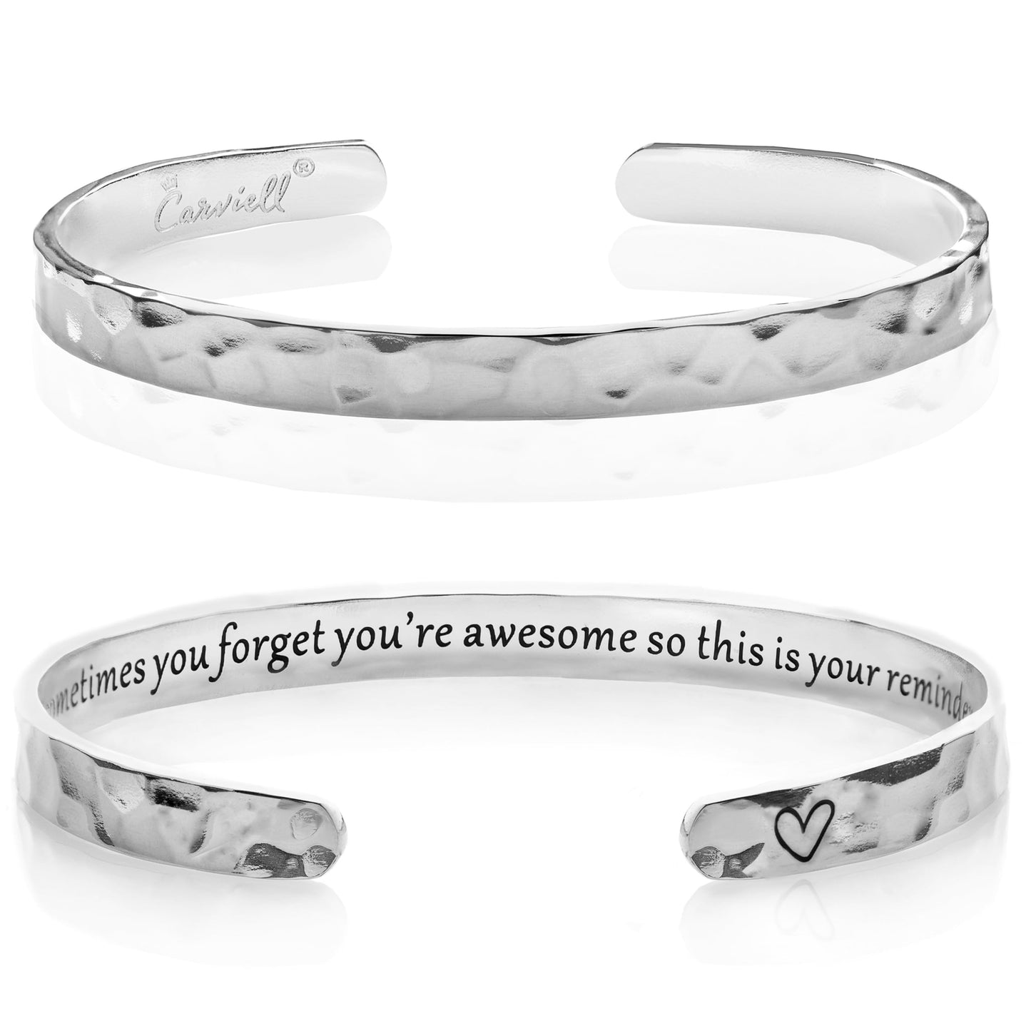 Carviell Bracelet, Sometimes You Forget You Are Awesome, Encouragement Reminder Gifts for Women, Friend, Sister, Daughter, Granddaughter, Cousin