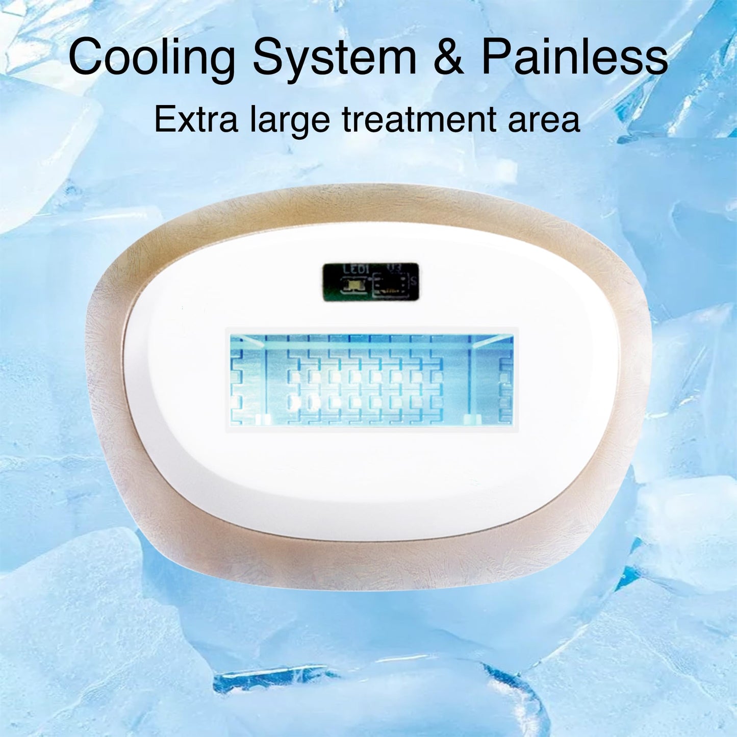 DermRays Laser Hair Removal for Women and Men, V4S for Skin Tone 1-5, Permanent Reduction in Hair Regrowth, The World's First FDA-cleared Home-use Wide-Angleﾠ810nm Laser Hair Removal Device.