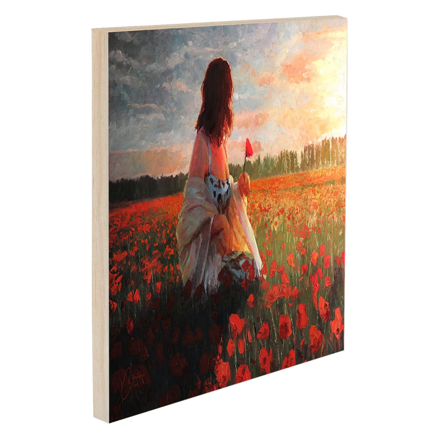 Da Vinci Pro Ultra Smooth Wood Canvas Gesso Board - 2" Deep, 18x24 Single White Acrylic Polymer Gesso Panels for Painting Fine Portraits and Ultra Fine Detail Illustrations and Artwork