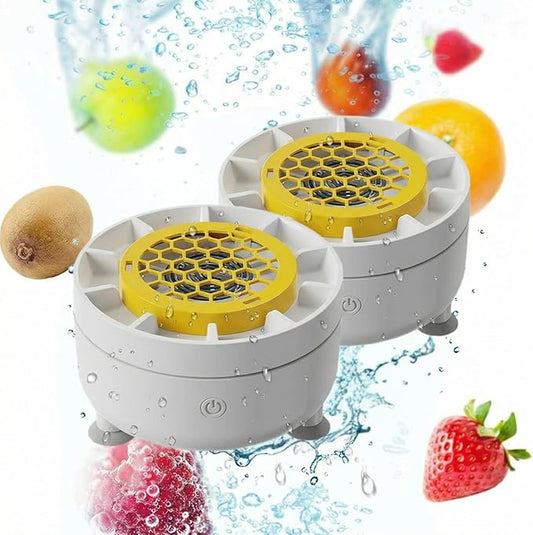 2026 New Produce Cleaner Machine, Fruit and Vegetable Washing Machine for Kitchen, Food Friendly Purifier Family Use (2 Set)