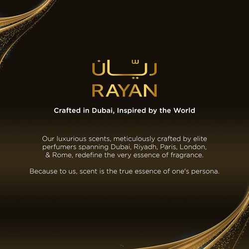 RAYAN Kown - Modern Woody Oud Perfume for Men, Arabian Eau De Parfum, 100mL (3.34 Fl oz) Perfumes Arabes Para Hombres, Long Lasting Perfume with Bergamot, Lavender, Cardamom & Oud, Ideal Gift for Him