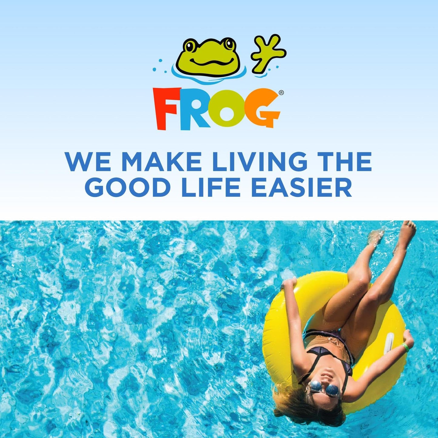 FROG Algae Gone - Dry Formula Algaecide Removes Green and Yellow Algae for In-Ground & Above-Ground Pools up to 20,000 Gallons - Chemical Pool Maintenance & Treatment - 2 Pods