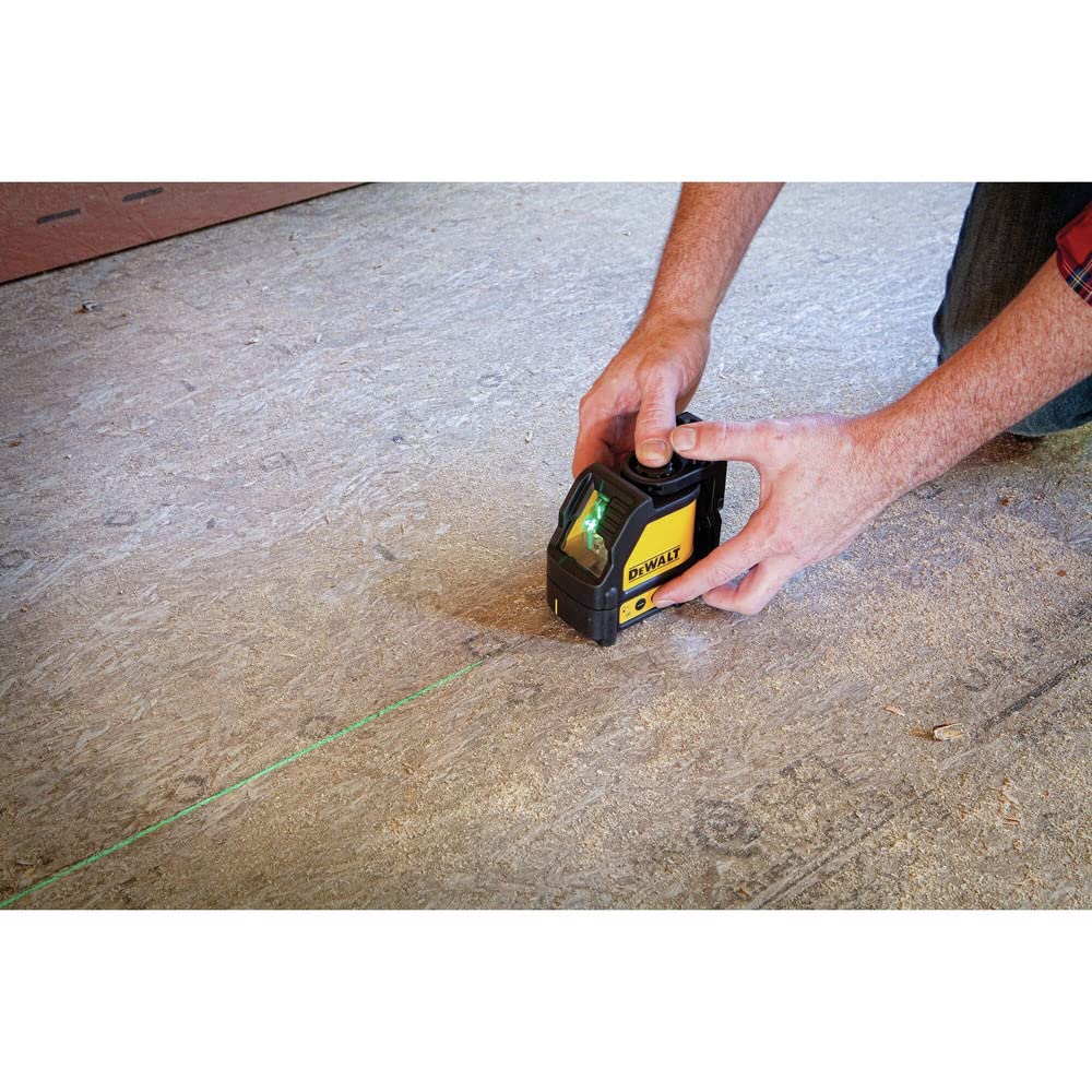 DEWALT Level, Cross Line Laser, Green (DW088CG)