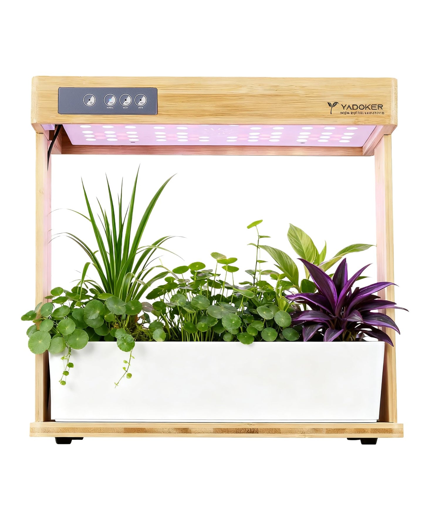 yadoker Plant Grow Light and Indoor Hydroponic Garden System