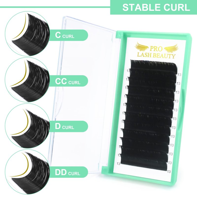 Easy Fan Volume Lashes CC-0.03-15 Flowering Eyelash Extensions Rapid Blooming Lashes 9 to 20 mm Mega Volume Lash Extensions(CC-0.03,15mm)