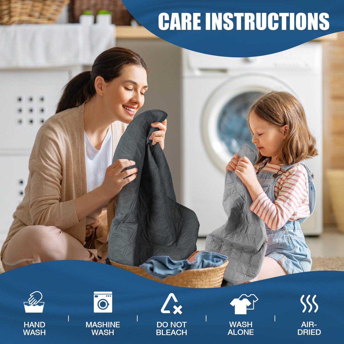 TAOCOCO 100% Waterproof Recliner Covers, Recliner Sofa Covers with Leg Straps, Reversible Recliner Couch Cover for Reclining Chair, Washable Couch Protector for Pets Kids(1 Seater 22", Dark Gray)