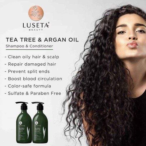 Tea Tree Set with Hair Oil Sreum and Hair Mask