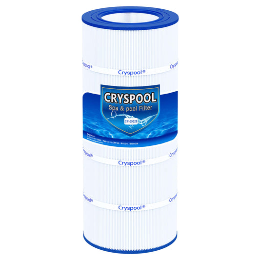 Cryspool® 09028 Filter Compatible with CC100, Clean & Clear CCRP100, R173215, Predator-100, Posi-Clear PXCRP 100, PAP100, C-9410,FC-0686, 100 Sq. Ft Pool Filter Cartridge, 1 Pack