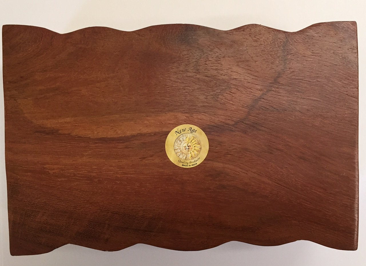 New Age Imports, Inc. GIFT IDEAS~ Tree of Life Carved Handmade Wooden Box 4 inches by 6 inches~Ideal for storing Jewelry, Coins, Tartot cards, Small Treasures, URN Box.