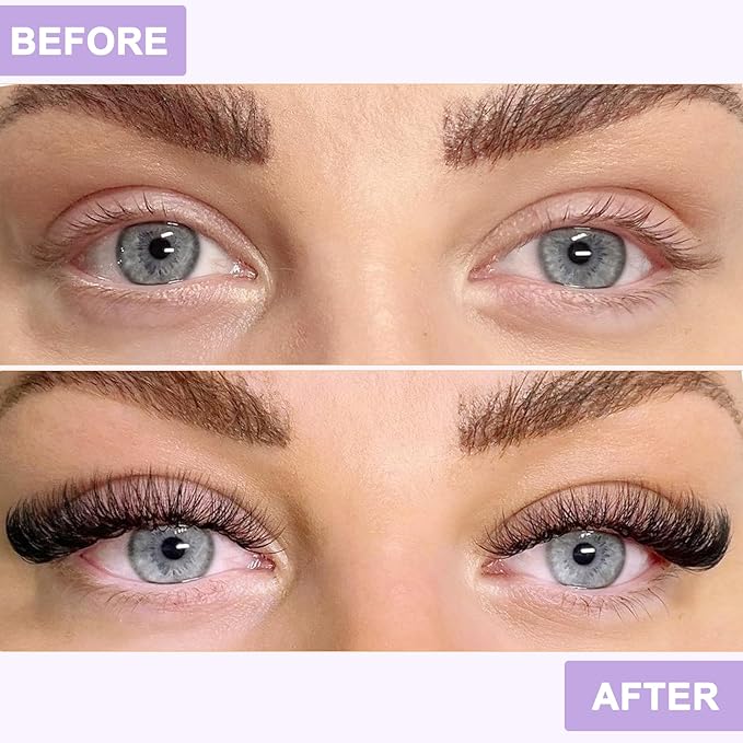 B&Q Lash Clusters 280PCS Natural Eyelash Clusters 40D D 14mm Individual Lash Wispy Eyelash Extension with Soft Thin Band Classic Look Pestañas Postizas Comfortable DIY at Home(40D-D-14mm)