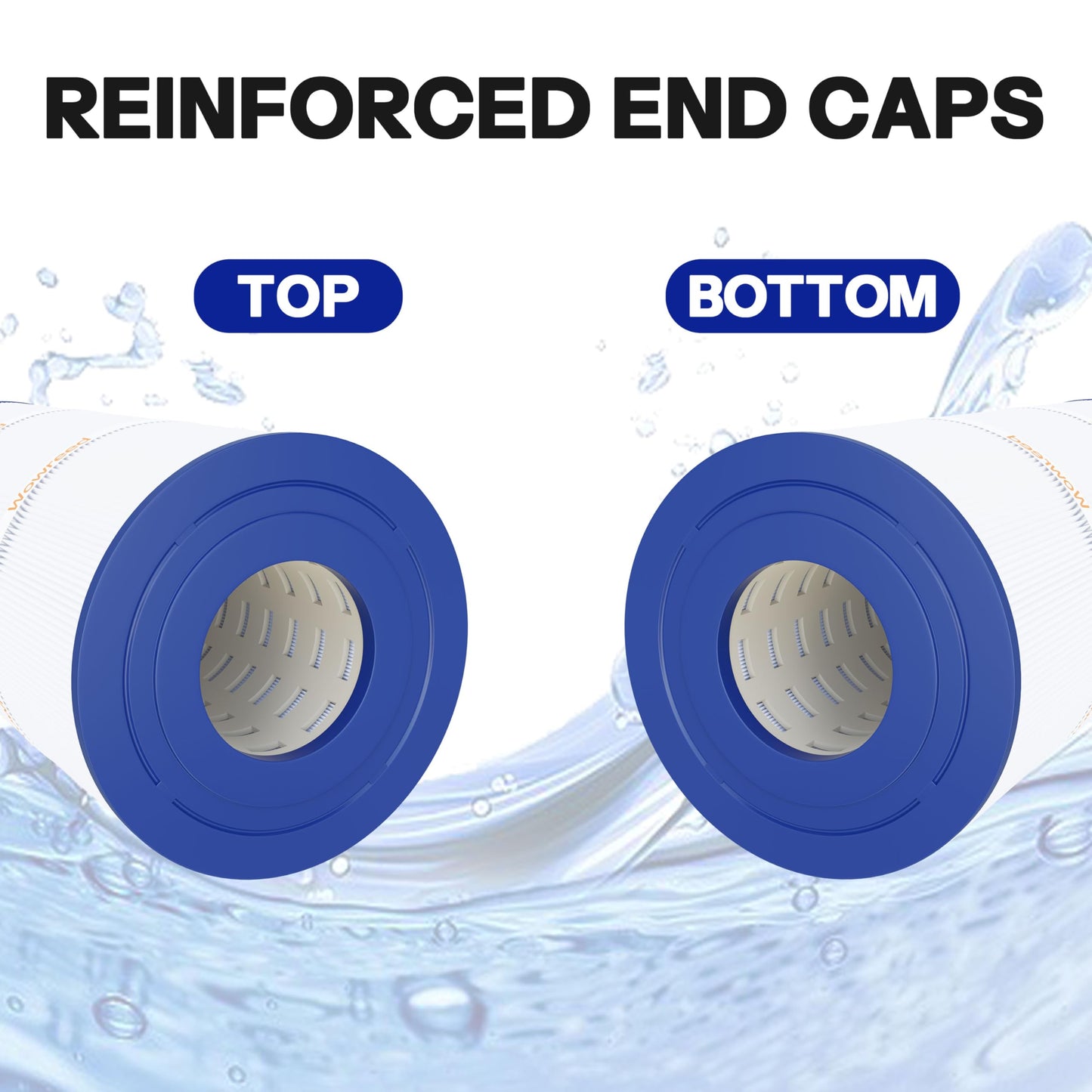 Wowreed Pool Filter Compatible with C-8311, CCX1000RE (CC 1000E), XStream CC1000RE, FC-1285, 1 Pack