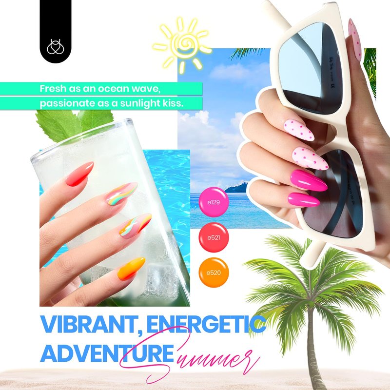 beetles Gel Polish 44 PCS Gel Nail Polish Set 36 Colors with Uv Nail Lamp for Gel Nails Mini LED Nail Light with Clamp for Manicure Dryer Curing Lamp Salon DIY at Home