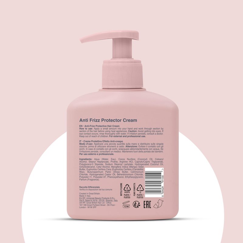 Climaplex Anti Frizz Protector Cream - Shields from Heat and UV Damage - Promotes Healthy Scalp - Soothes and Improves Shine - Leaves Hair Silky Smooth - Vegan Friendly and Cruelty Free - 8.45 oz
