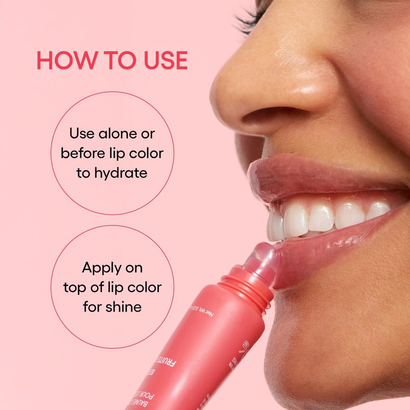 LANEIGE Lip Glowy Balm, Blueberry: Sheer Tinted Lip Moisturizer with Shea Butter, for Hydrating Shine & Soft Lips